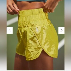 NWT Free People movement “the way home” shorts w/built in liner